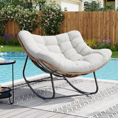 Chaise berçante Papasan