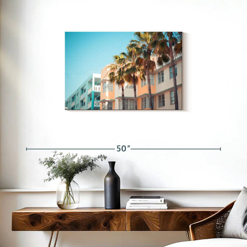 Lilie Miami City Buildings, H 20 po x l 30 po