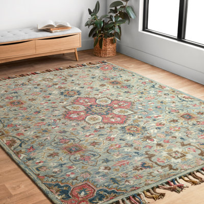 Leyna Wool Oriental Indoor Rug