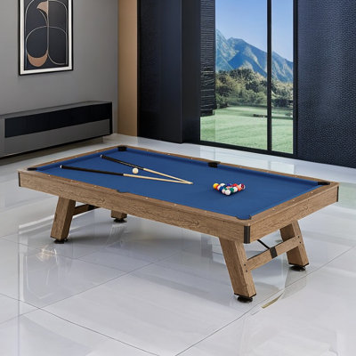 IQOWEL Pool Table with Leg Levelers