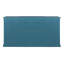 Armoire 63 "en bleu sarcelle 63", 4 portes avec 6 tablettes réglables, conception gracieuse de la porte, stable et structure et support pour téléviseur, surface lisse, appareil, design