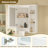 3-In-1 Bathroom Mirror Cabinet, 24-Inch Wall Mounted Medicine Cabinet With Adjustable Shelf & Tower Bar, High-Definition Mirror With Storage For Bathroom Vanity-313247492