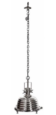 Kinsley 1 - Light Nickel Bell Pendant