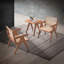 Fauteuil d'appoint Velentina, rotin et finition naturelle