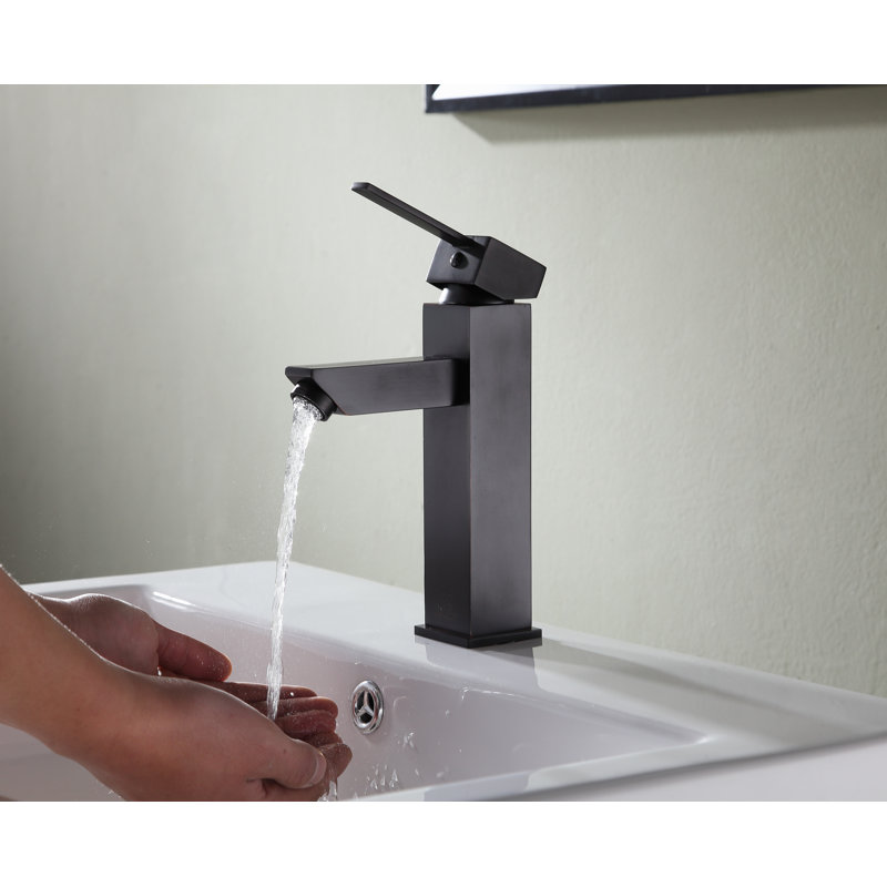 Pygmy Single-Hole Single-handle Bathroom Faucet, Oil Rubbed Bronze