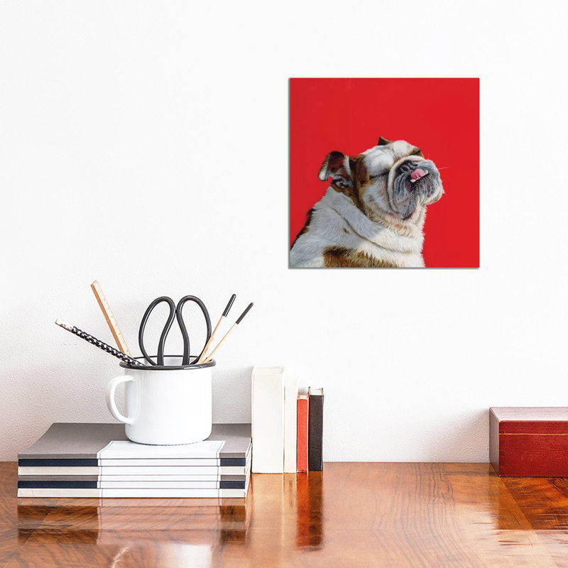 Who's A Good Girl? by Camille Engel - Wrapped Canvas Painting, 30.48cm H x 30.48cm W