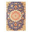 Munmun Oriental Area Rug in Navy Blue