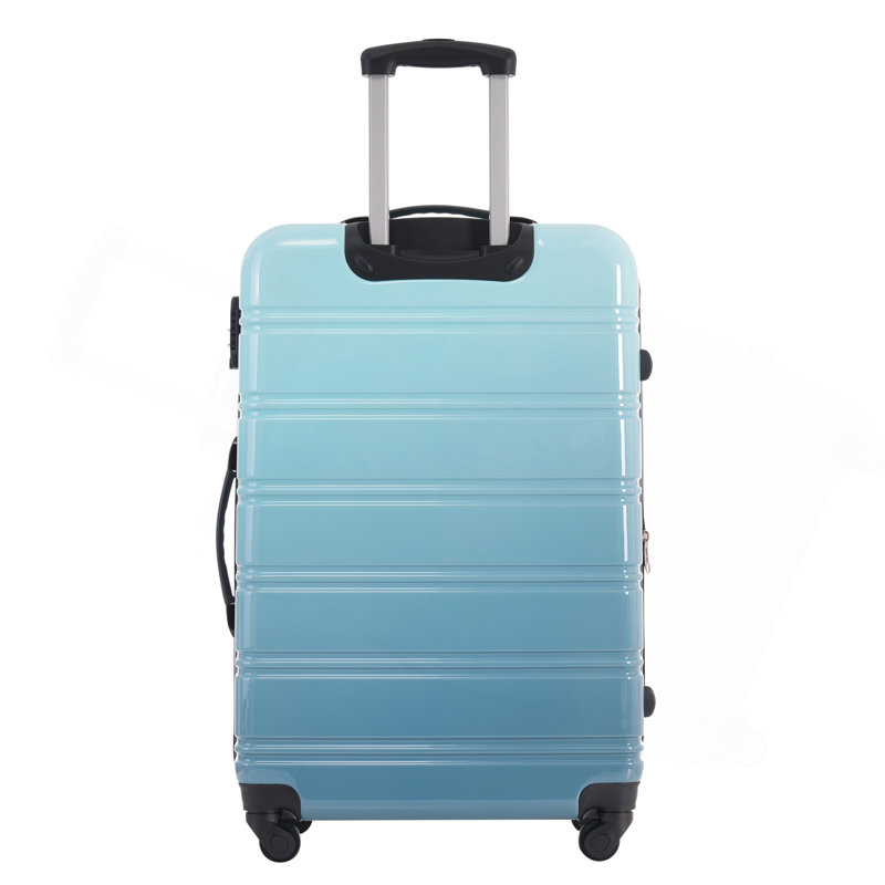 Valise extensible 3 pièces à roulettes Hardshell avec roulettes pivotantes et verrou TSA léger