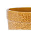 3 pièces, pot à fleurs moderne, jaune antique, céramique renforcée, pot de fleurs jaune brillant durable pour l'intérieur, fabrication pour l'extérieur-810263983