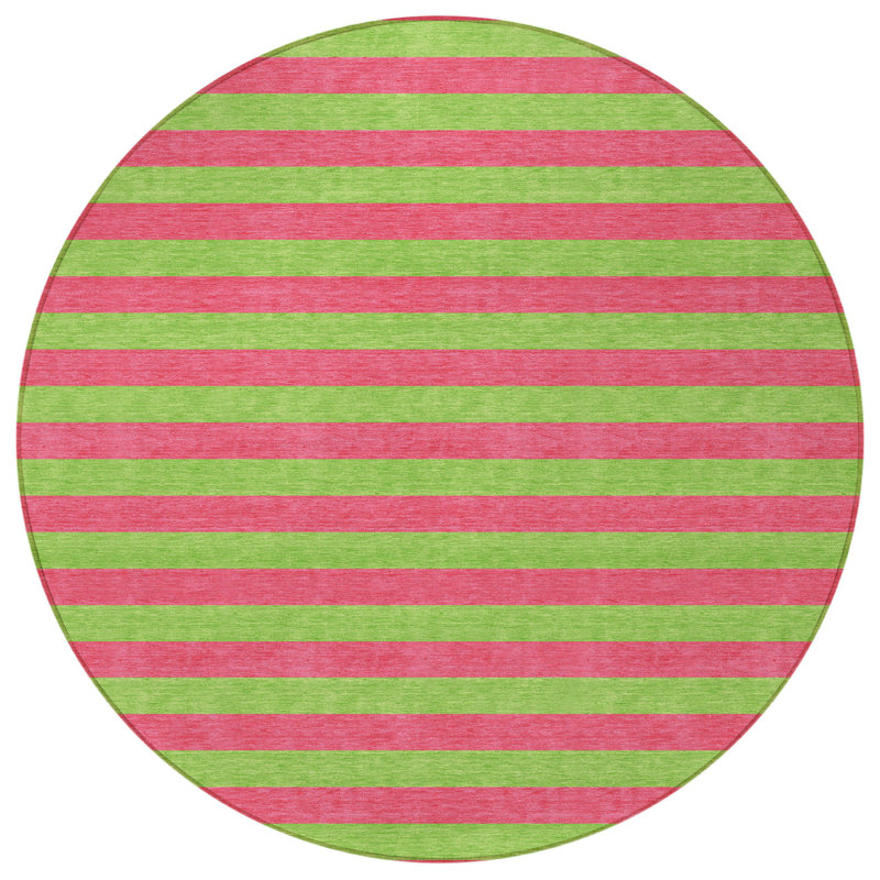Tapis d'intérieur rond 8 po