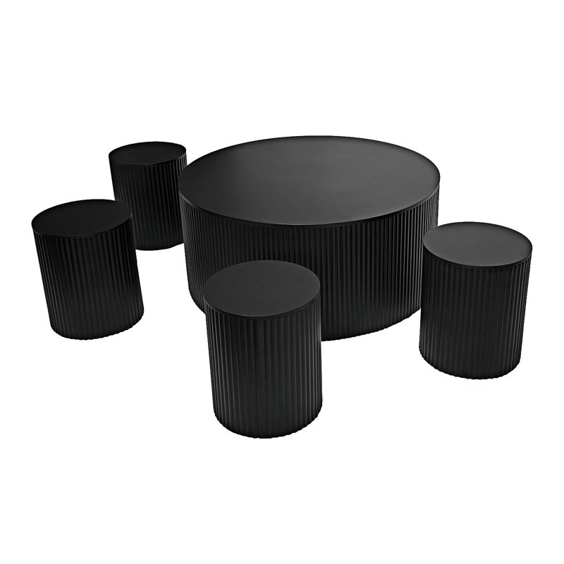 Coffee Tables Set, Black