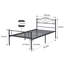 Ensemble de base de lit simple Embourg-1453659313