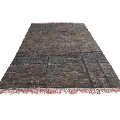 Tapis brun foncé Ottilie