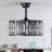18" 5 - Blade Caged Ceiling Fan With Remote Control-1646455645