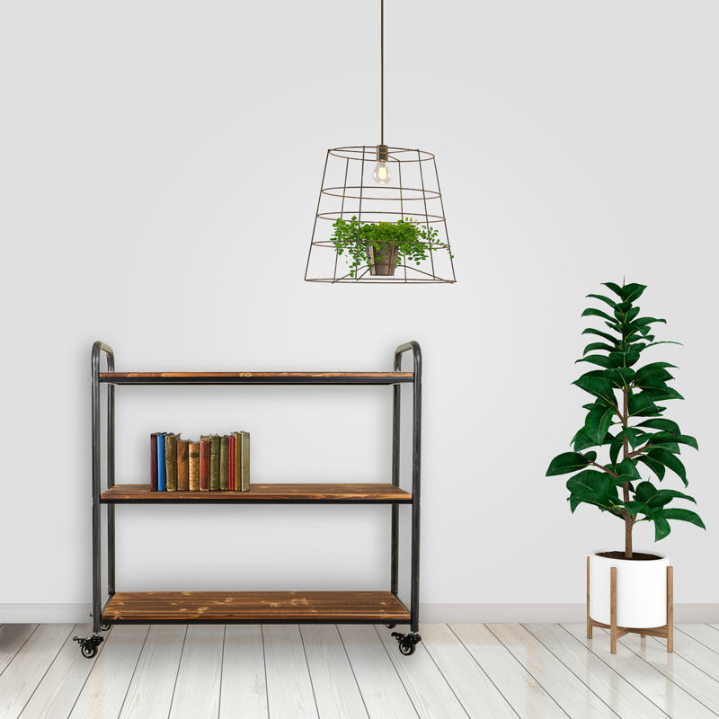 Lavertue 94.5cm H x 98cm W Etagere Bookcase