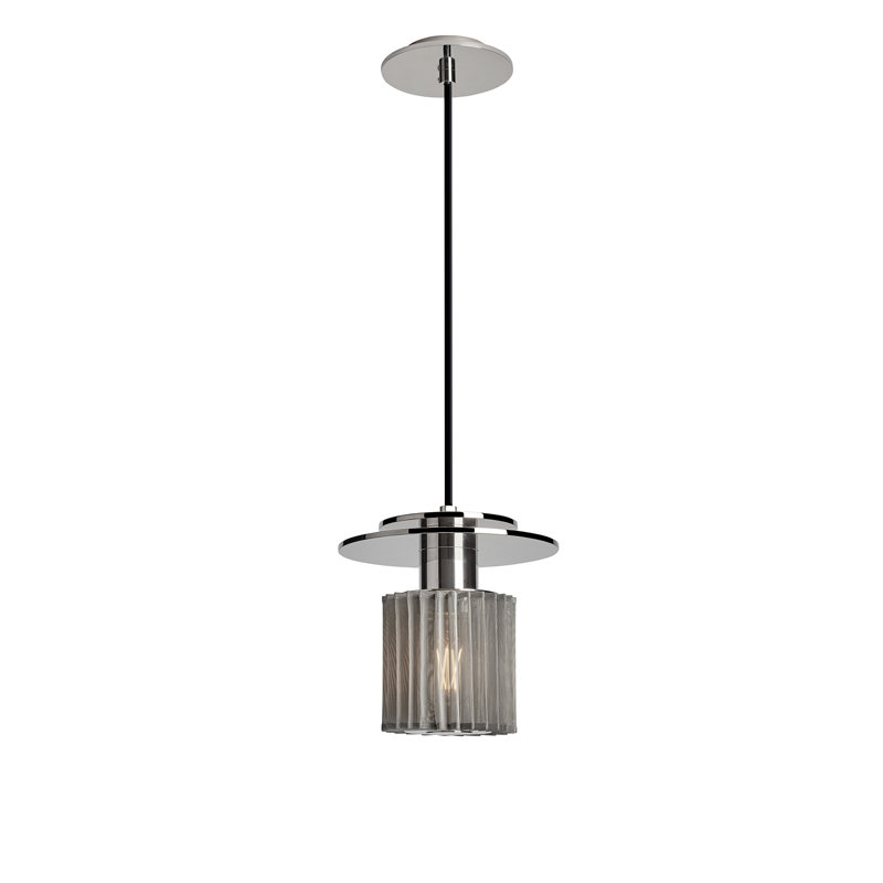 Luminaire suspendu au soleil, Argent, Argent, H 7,5984 po x l 7,4803 po x P 7,4803 po