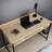 Alma Desk Metal Base Writing Desk-1981167857