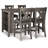 Caitbrook Counter Height Dining Table and 4 Barstools