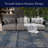 Hause Abstract Indigo Blue Indoor Outdoor Runner Rug-1254085943