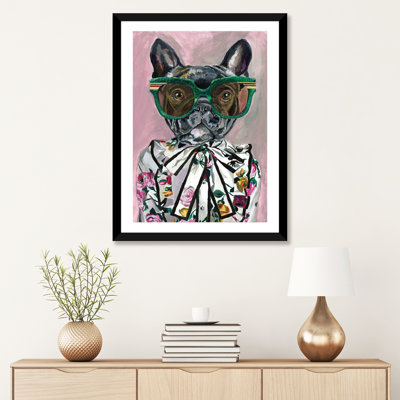 «Frenchie» par Heather Perry - impression d'art graphique