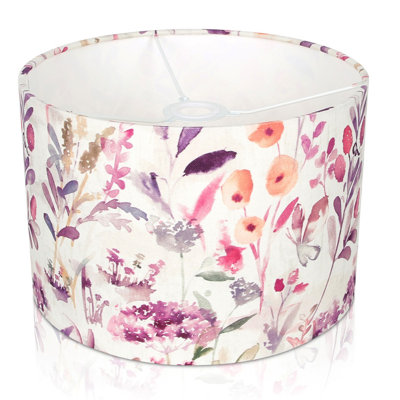 Cotton Drum Lamp Shade ( Screw On )