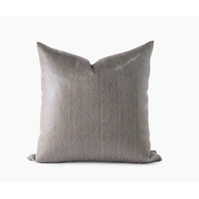 Serpent Gris Pillow Cover