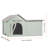 Foldable Cat House With Heated Pad