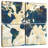 Aliaz Antique World Map Collage II