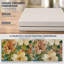 «White Peach Flower Vase Soft Mint», reproduction d'art sur toile tendue sur toile-133966283