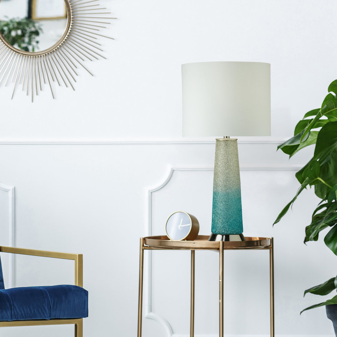 22"H Praxton Ombre Beaded Glass Table Lamp Mercer41 Base 