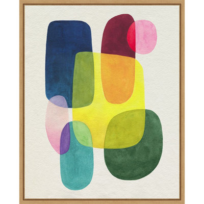 «Sunlit Spectrum II» par Grace Popp, reproduction d'art sur toile encadrée