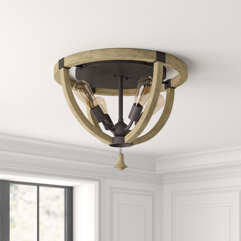 Middlefield 4 - Light 23.75" Caged Bowl Flush Mount