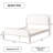 Ardin Solid Wood Bed With Boucle Upholstery-372184696-372184697