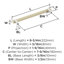 Mulino 5-1/16 inch (128mm) Centre-to-Centre-99718455-121723989