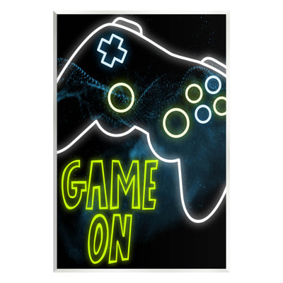 " Game On Neon Controller " by Marcus Prime