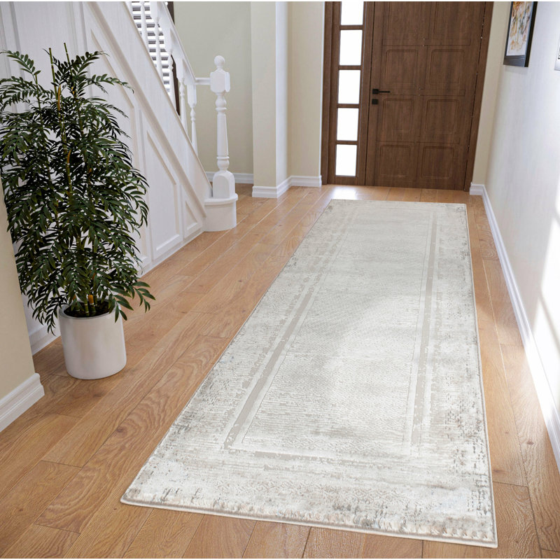 Derryhirk Cotton Abstract Indoor Rug, Runner 2'6" x 8'