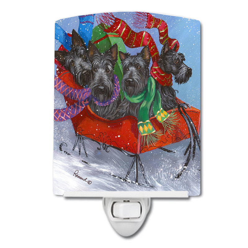 Veilleuse Boxer, Scottie fringant