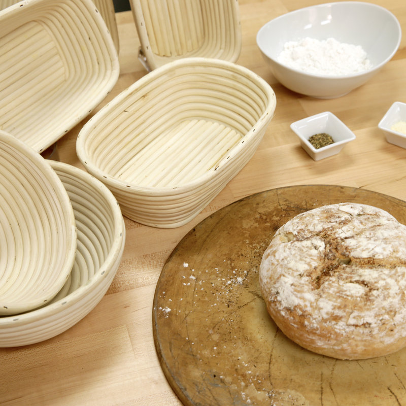 Nempnett Thrubwell Cane Bread Basket, 10"