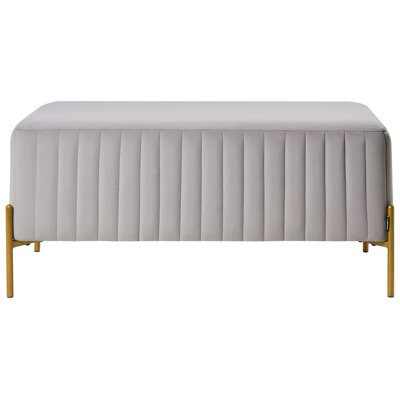 Benzant Velvet Upholstered Bench