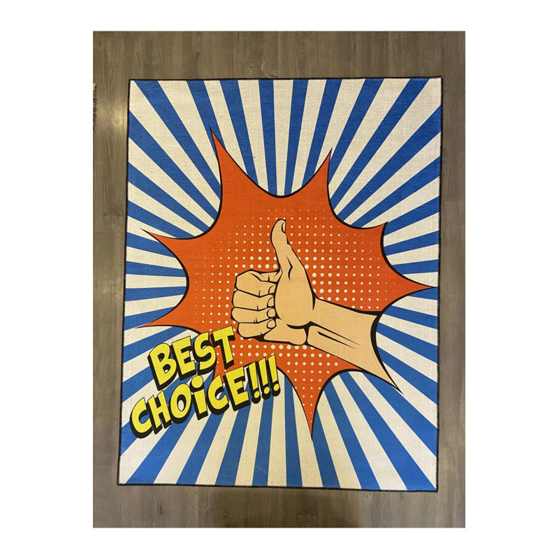 Tapis Jerquan, Rectangle 2 pi 7 po x 4 pi 11 po