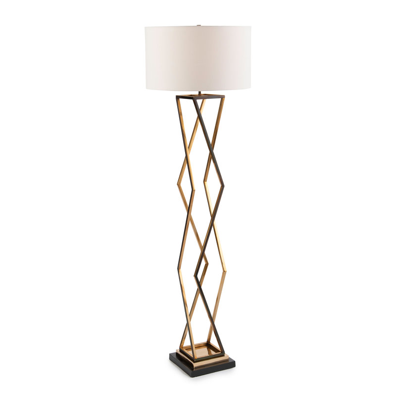 Lampe sur pied en boîte
