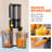 Cold Press Juicer,Slow Masticating Juicer Machines,350W Juice Extractor Machine,5.3" Large Bore Feed Chute Fit Whole Vegetables and Fruits,Easy to Clean Juicer-111986145