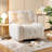 Carbon Steel Recliner with Plush Cushion
