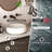 CASAINC Round Solid Surface Resin Bathroom Vessel Sink-120778155