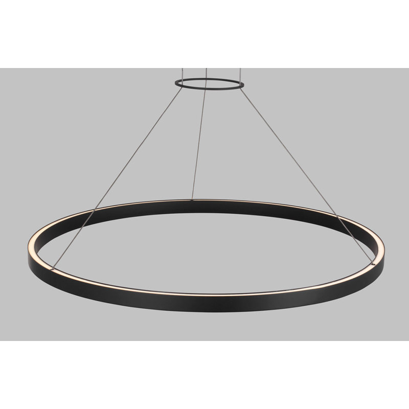 Fiama 36 Suspension, Matte Black