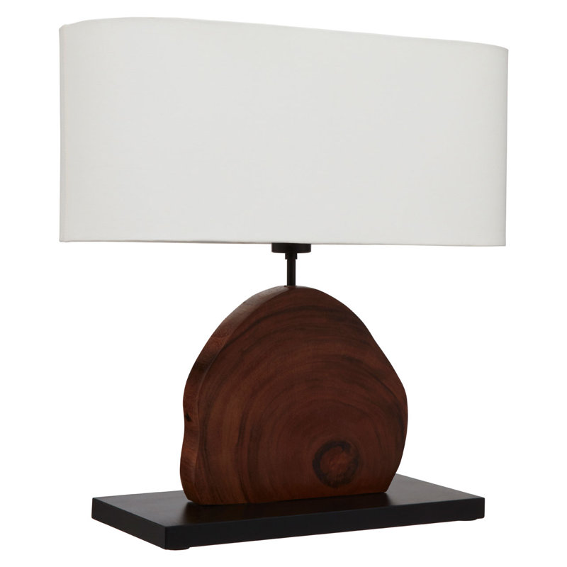 Sawtooth Wood Table Lamp