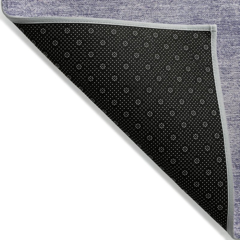 Purple Flat Woven Synthetic Indoor/Outdoor Area Rug 3' x 5'