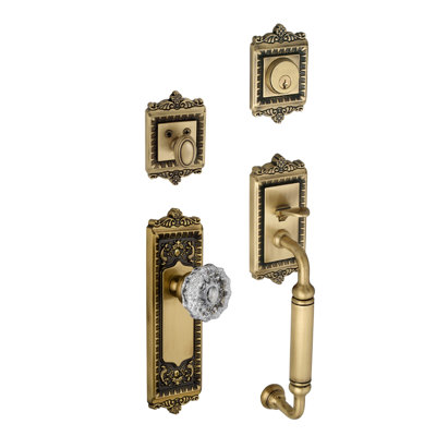 Windsor Handle With Knob And Deadbolt
