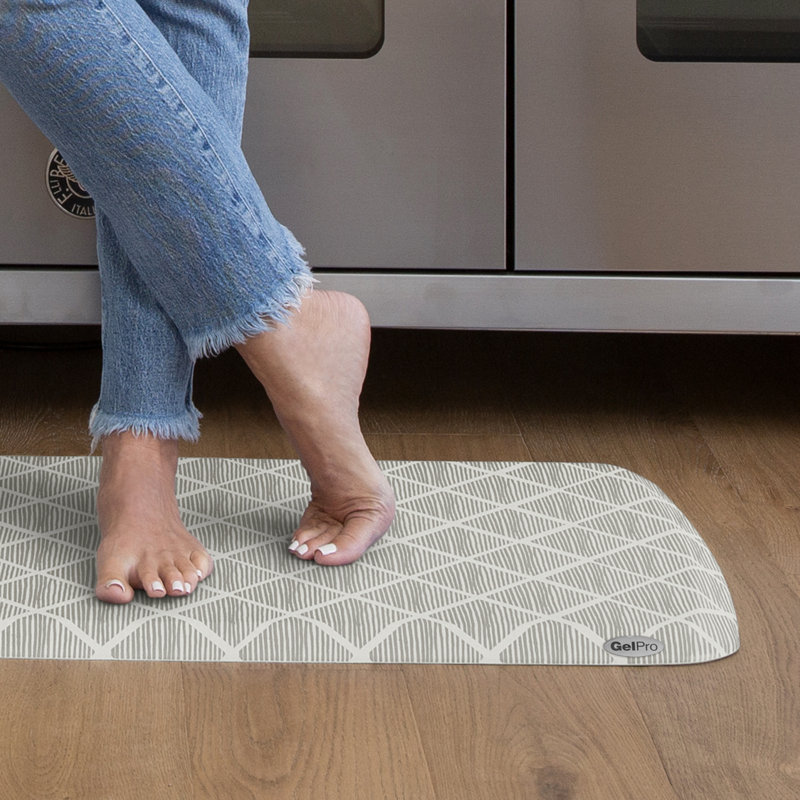 Tapis de cuisine GelPro Elite, Gris clair, Rectangle 1 pi 8 po x 4 pi