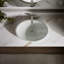 Iron Plains Metal Oval Vessel Bathroom Sink with Overflow-1240137949